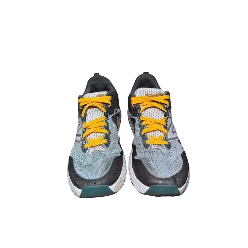 New Balance Fresh foam Gray & Green Sneaker with Yellow Laces size 11